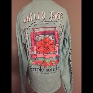 Simply southern #hellofall long sleeve size L